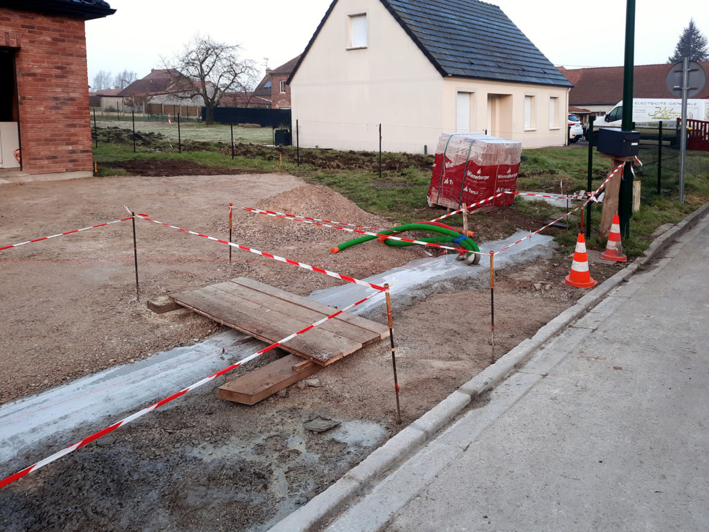 mise en forme terrain delbende travaux